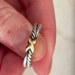 David Yurman X Crossover Ring